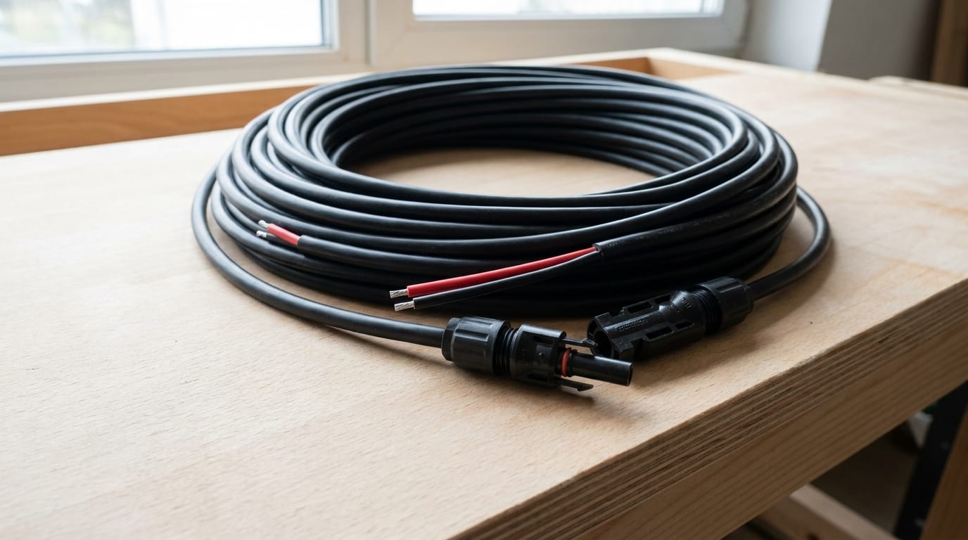 สายไฟโซล่าเซลล์ PV Cable XLPE สายดินและอุปกรณ์เสริม DC Breaker สำหรับระบบในไทย